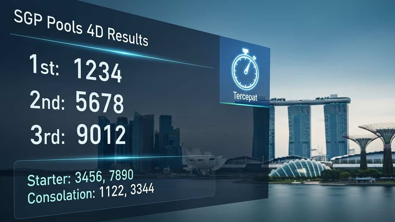 Keluaran Singapore Hari Ini Senin 18 Juni 2025 – Live SGP Pools 4D Tercepat & Valid